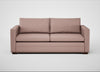 Palermo 3 Seater Sofa Siena Cotton Dusky Pink / Walnut