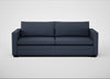 Palermo 4 Seater Sofa Loop Boucle Navy / Black