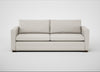 Palermo 4 Seater Sofa Loop Boucle Polar / Walnut