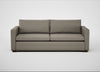 Palermo 4 Seater Sofa Loop Boucle Taupe / Walnut
