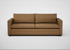 Palermo 4 Seater Sofa Siena Cotton Clay / Walnut and Brass