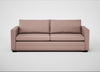 Palermo 4 Seater Sofa Siena Cotton Dusky Pink / Black