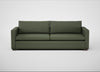 Palermo 5 Seater Sofa Loop Boucle Forest / Walnut
