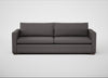 Palermo 5 Seater Sofa Loop Boucle Granite / Walnut