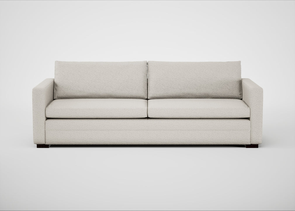 Palermo 5 Seater Sofa Loop Boucle Polar / Black