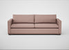Palermo 5 Seater Sofa Siena Cotton Dusky Pink / Black