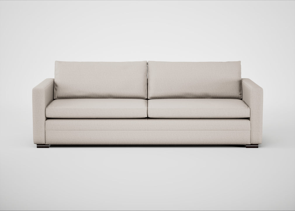 Palermo 5 Seater Sofa Siena Cotton Natural / Black