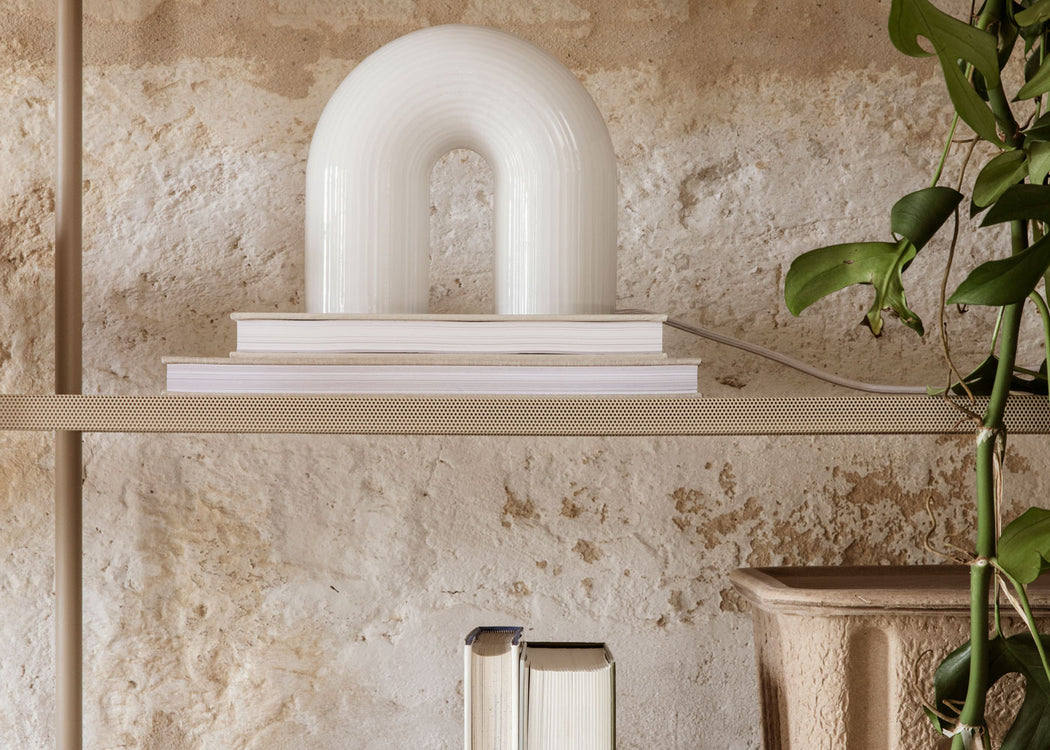 Vuelta Table Lamp White