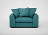 Cumulus Loveseat Brushed Cotton Cadet