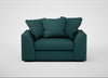 Cumulus Loveseat Brushed Cotton Pine