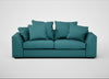 Cumulus 4 Seater Sofa Brushed Cotton Cadet