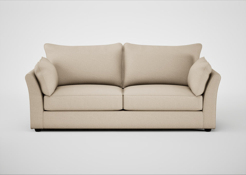 Tailor 4 Seater Sofa Brushed Cotton Oat / Black