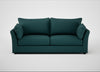 Tailor 4 Seater Sofa Brushed Cotton Pine / Black