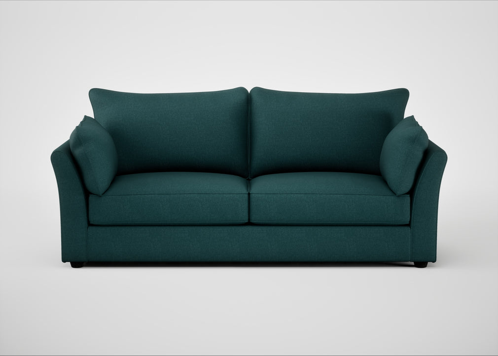 Tailor 4 Seater Sofa Brushed Cotton Pine / Black