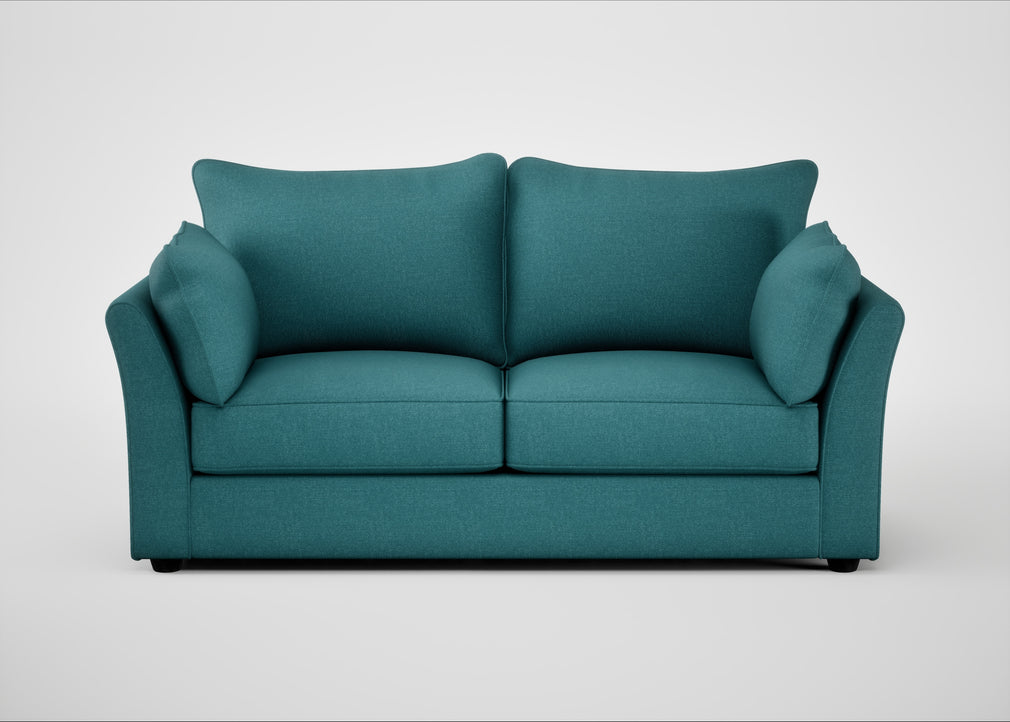 Tailor 3 Seater Sofa Brushed Cotton Cadet / Black