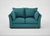 Tailor 2 Seater Sofa Brushed Cotton Cadet / Black