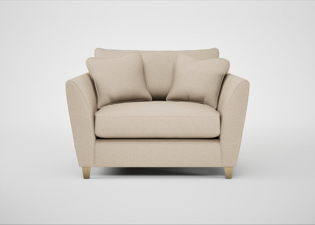 Torino Loveseat Brushed Cotton Oat / Natural