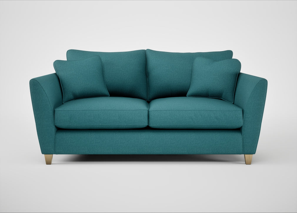 Torino 3 Seater Sofa Brushed Cotton Cadet / Natural
