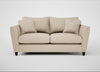 Torino 3 Seater Sofa Brushed Cotton Oat / Black