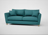 Torino 4 Seater Sofa Brushed Cotton Cadet / Natural