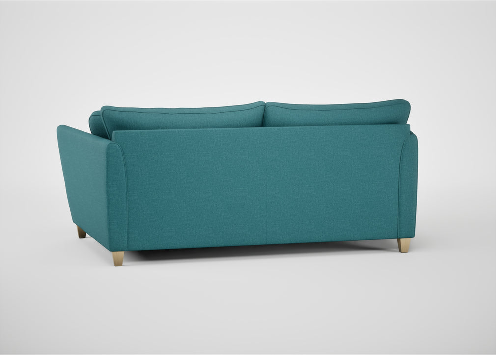 Torino 4 Seater Sofa Brushed Cotton Cadet / Natural