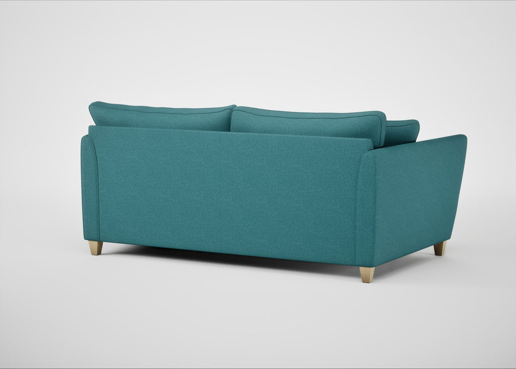 Torino 4 Seater Sofa Brushed Cotton Cadet / Natural