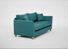 Torino 4 Seater Sofa Brushed Cotton Cadet / Natural