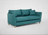 Torino 4 Seater Sofa Brushed Cotton Cadet / Natural