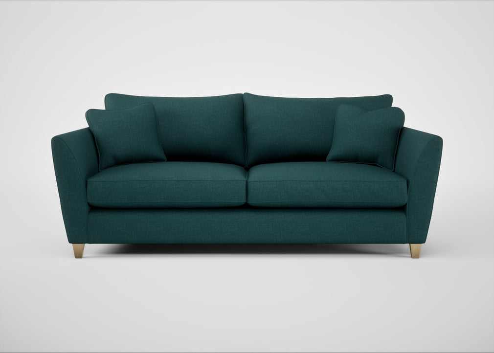 Torino 4 Seater Sofa Brushed Cotton Pine / Natural