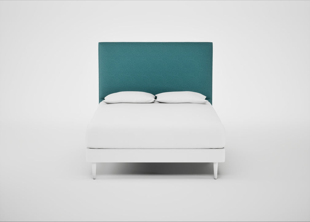 Newman Headboard King / Brushed Cotton Cadet