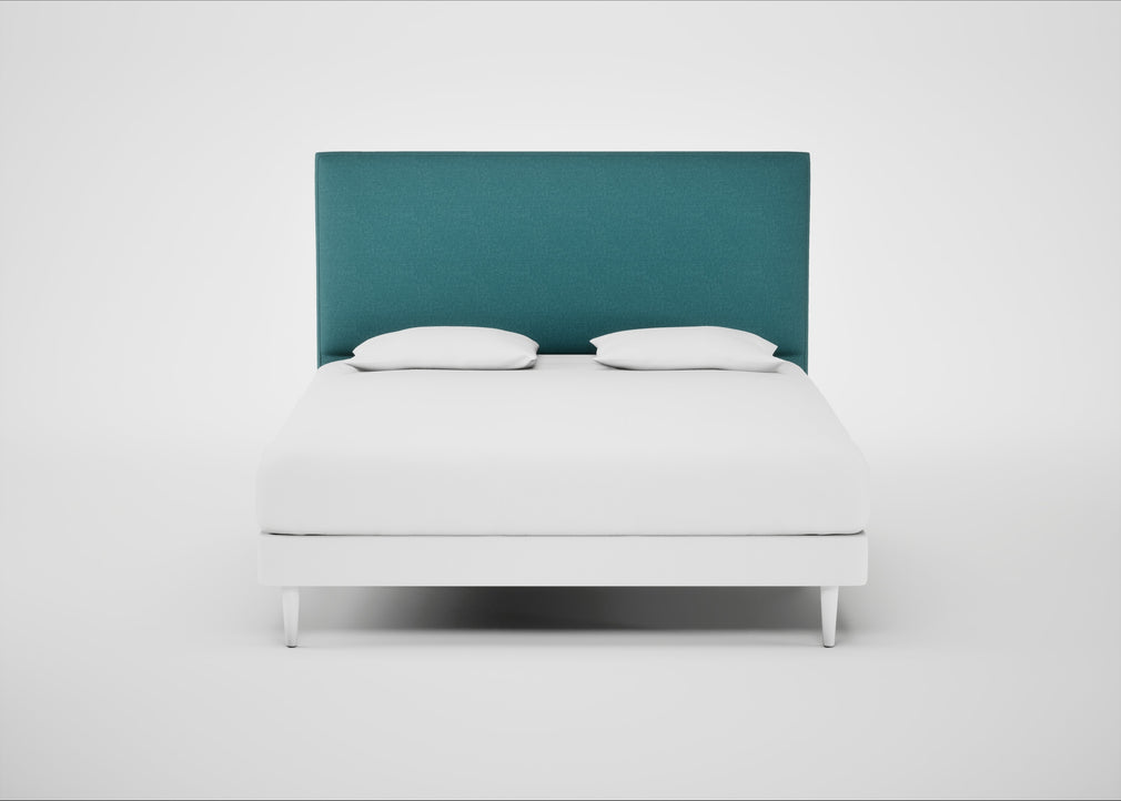 Newman Headboard Super King / Brushed Cotton Cadet