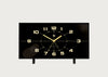 Wideboy Clock Black
