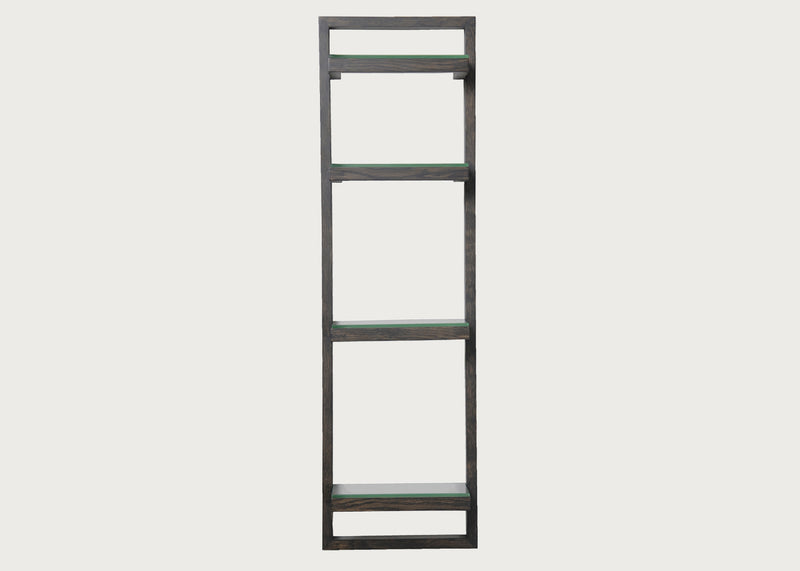 Bathroom Wall Mounted Shelves Dark Oak