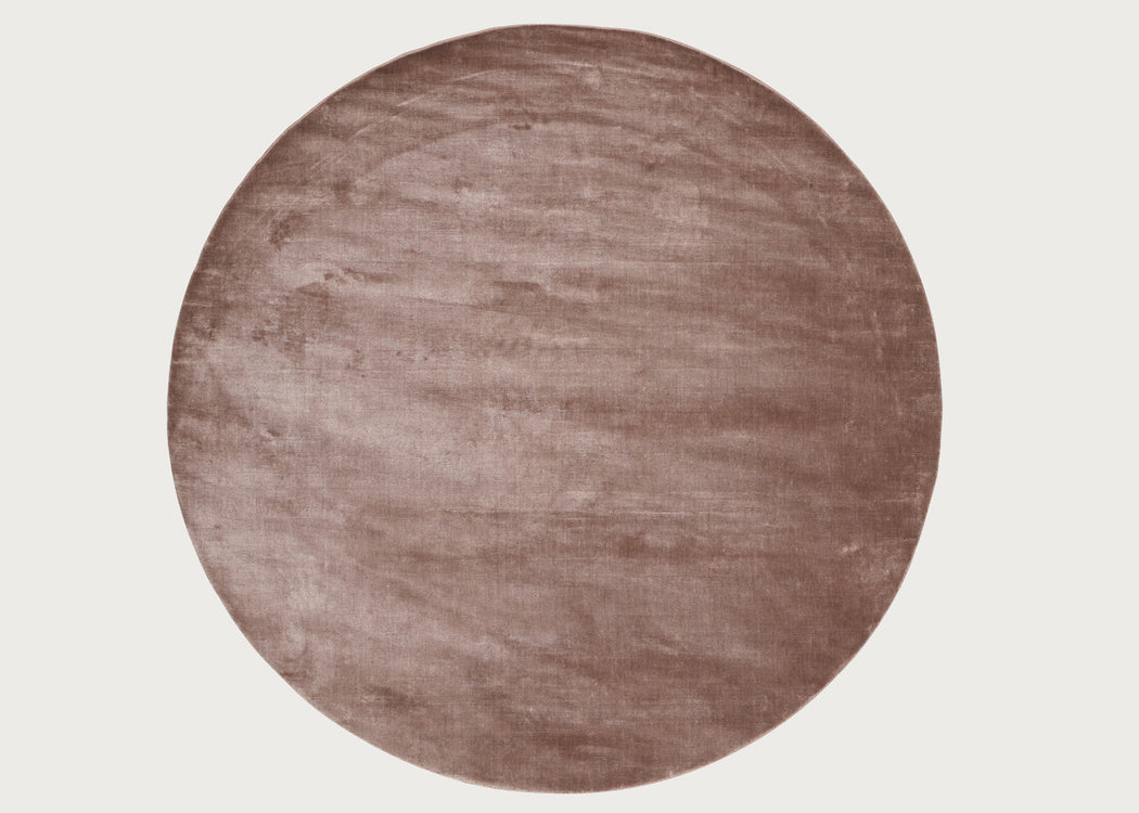 Lucens 200cm Round Rug Pink
