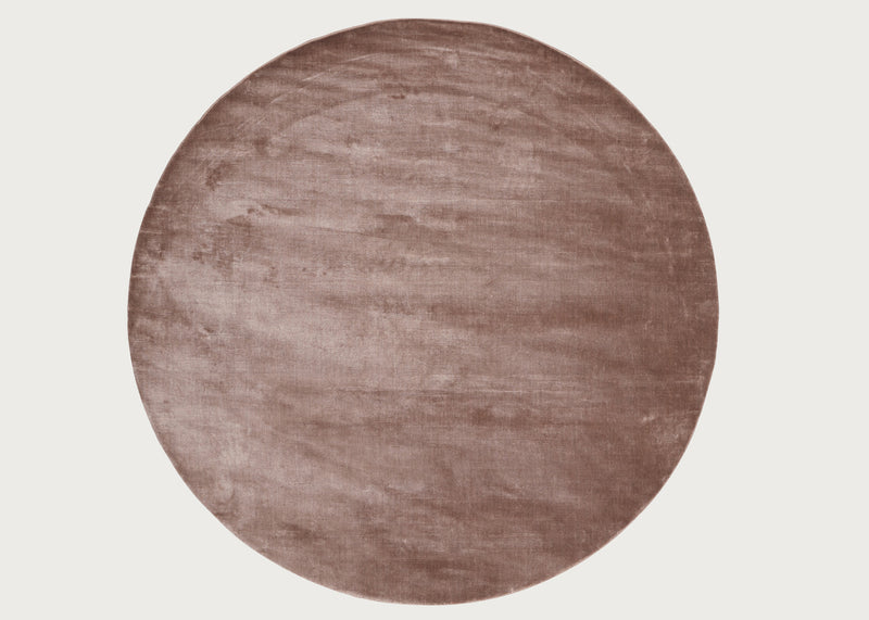 Lucens 200cm Round Rug Pink
