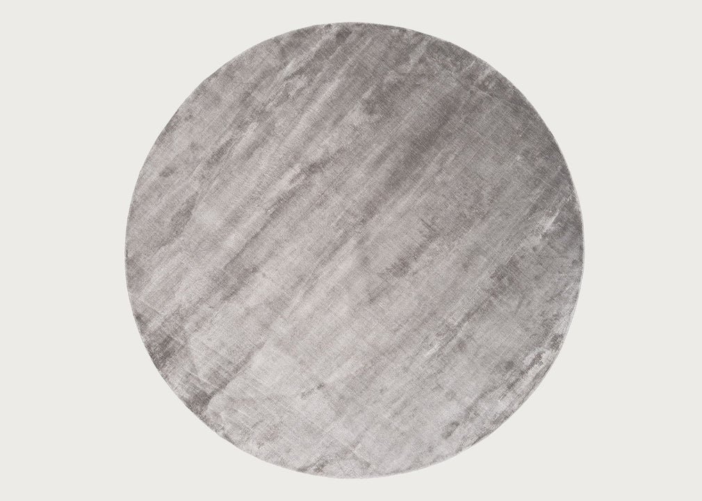 Lucens 200cm Round Rug Silver