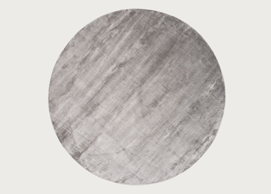 Lucens 200cm Round Rug Silver