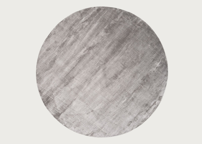 Lucens 200cm Round Rug Silver