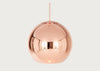 Copper LED Pendant Light Round