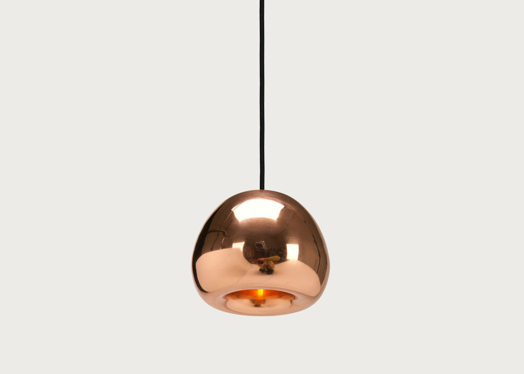 Void LED Mini Pendant Light Copper
