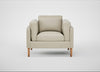 Sonno Armchair Leather Grain Storm 006 / Natural