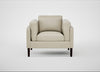 Sonno Armchair Leather Grain Storm 006 / Wenge Black