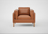 Sonno Armchair Linea Leather Brown 680 / Natural