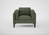Sonno Armchair Loop Boucle Forest / Wenge Black
