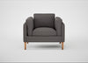 Sonno Armchair Loop Boucle Granite / Natural