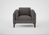 Sonno Armchair Loop Boucle Granite / Wenge Black