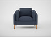 Sonno Armchair Loop Boucle Navy / Natural