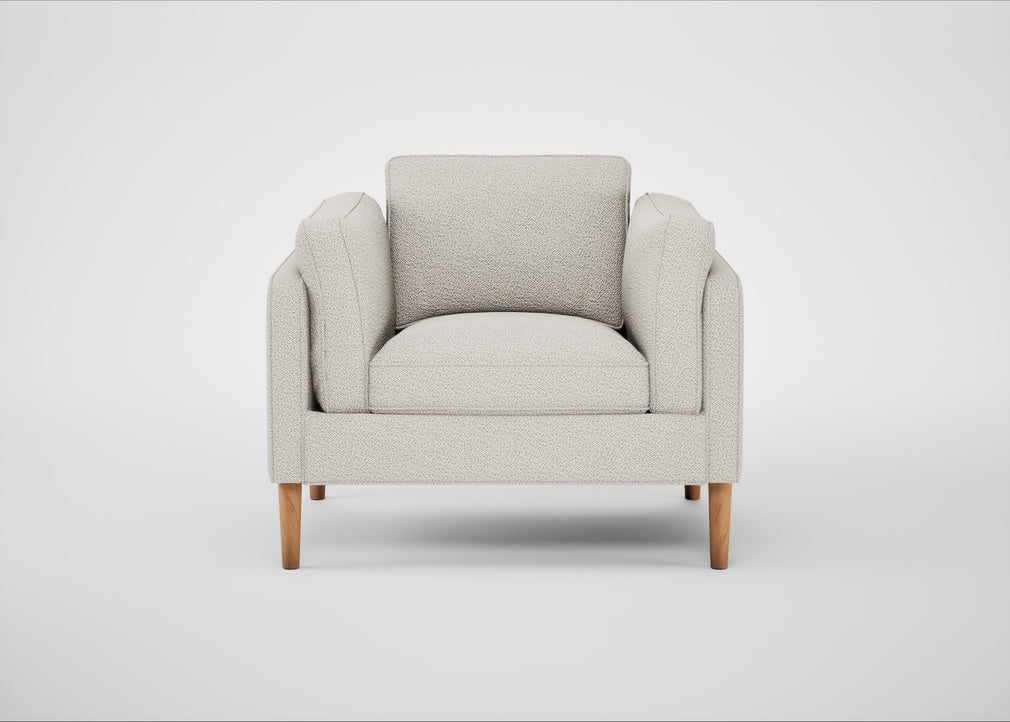 Sonno Armchair Loop Boucle Polar / Natural