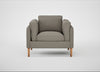 Sonno Armchair Loop Boucle Taupe / Natural