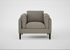 Sonno Armchair Loop Boucle Taupe / Wenge Black